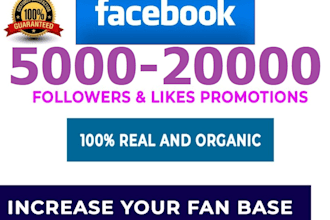 add 20,000 followers to your facebook profile