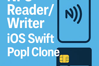 build nfc smart card or popl app clone for ios