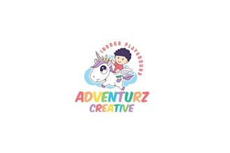 design traditional adventure playground logo