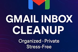 clean, organize and manage your gmail inbox professionally
