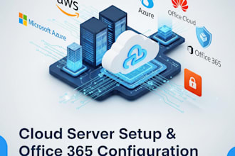 setup and deploy cloud servers on AWS, azure, or huawei