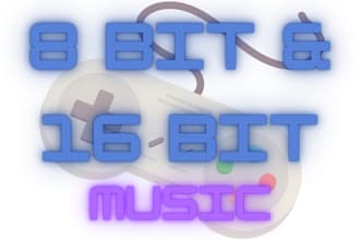 produce 8 bit or 16 bit music for videogames and videos