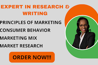 do principles of marketing, consumer behavior, marketing mix, market research