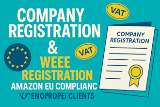 handle france germany vat, weee registration and full amazon eu compliance