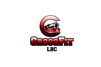 design confident crossfit gym logo