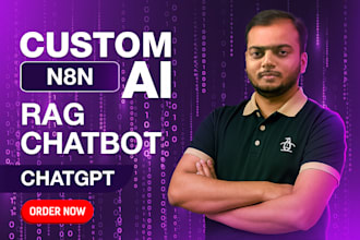 create and integrate custom ai n8n rag chatbot