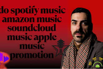 do spotify music amazon music soundcloud music apple music promotion