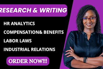 do hr analytics, compensation and benefits, labor laws and industrial relations