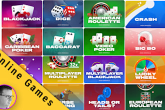 design UI and illustrations for online games