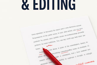 be a proofreading and editing expert