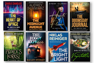design book cover design, ebook cover, KDP book cover
