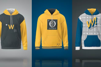 create 3d mockup clothing mockups animations t shirt hoodie cap clo 3d
