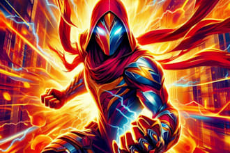 do a cover art or comic cover art