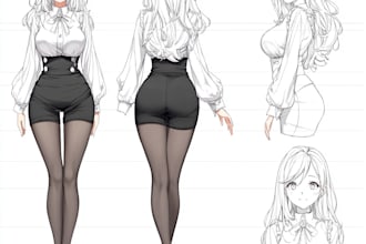 draw anime, manga or game characters