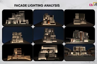 do 3d facade lighting design and lux analysis with dialux