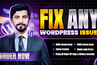 fix wordpress critical error white screen fatal error 403 404 500 errors
