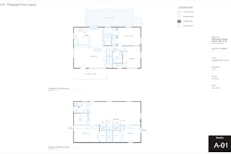do permit drawings for renovation and house addition