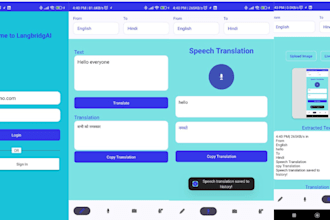 develop ai mobile apps using flutter or kotlin or java