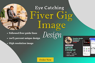 design eye catching gig images to help and boost your sales