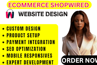 setup shopwired ecommerce website design shopwired store product list shopwired