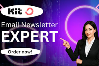 do convertkit setup, kit automation,  kit newsletter design