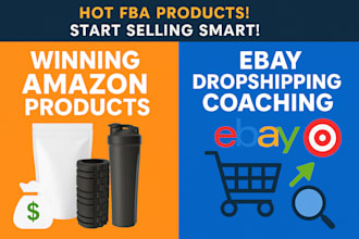find wining amazon sales fba private label products ebay dropshipping coach