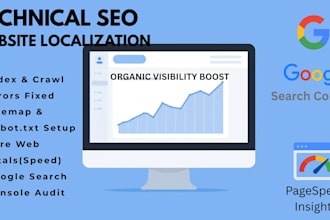 do technical SEO audit and expert website localization