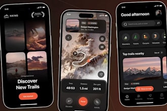 build a hiker app tourism app outdoor navigation app gps tracking and navigation