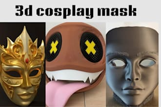 3d cosplay model cosplay mask helmet halloween mask vintage mask cosplay props