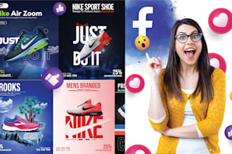 design high converting meta ads, creative facebook ads