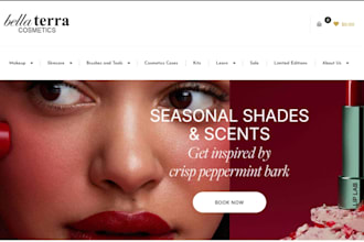 lipstick shopify store high shine lip gloss beauty cosmetics dropshipping store
