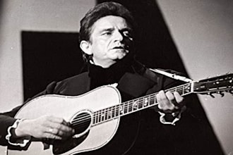 sing country song, compose country music producer, rock, guitar country singer