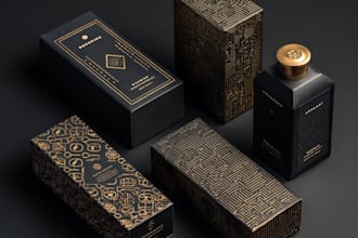 draw creative paper cup packaging design