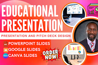 design educational presentation sponsorship deck data powerpoint google slides