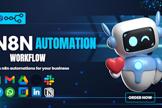 develop n8n automation, n8n workflow, ai automation, or n8n ai agent