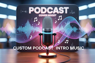 create custom podcast intro music with premium audio branding