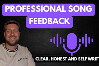 give you professional feedback on your electronic music