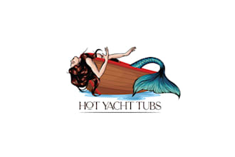 design top quality hot yacht tubs logo