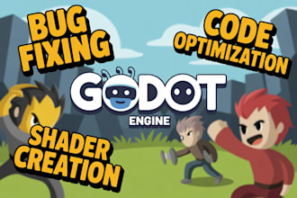 create a custom 2d game or prototype in unity or godot