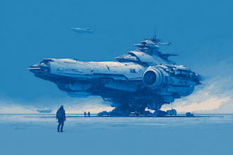 do sci fi illustration and sci fi art