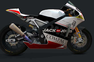 3d motorcycle model,bike body parts,ue5motorcycle model,rc blend,3d print