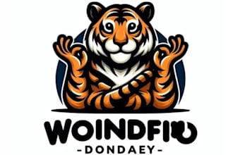 design an professional animal tiger logo