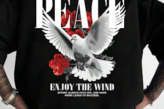 design vintage oldschool illustration for t shirt and merch