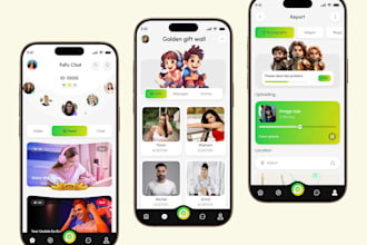 develop voice chat app, ai messaging app voice social media app, social gift app