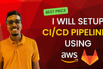 setup cicd pipelines using AWS and gitlab