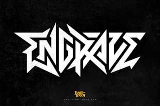 design a logo for your black, death, or thrash metal band
