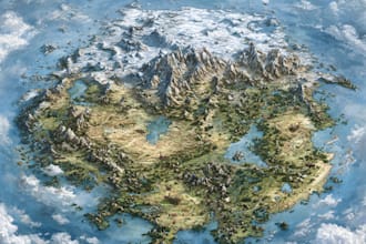 make an amazing world or regional custom fantasy map