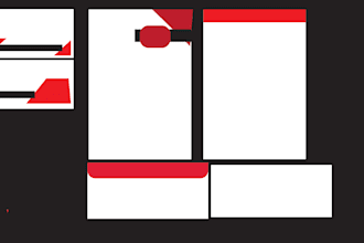 design custom stationary design and bussiness card design