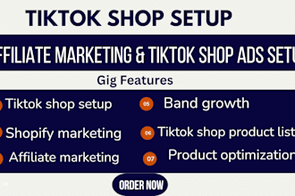 setup tiktok shop, shopify dropshipping store, shopify tiktok shop, tiktok mktg
