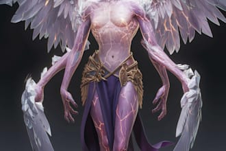create stunning ai generated fantasy character